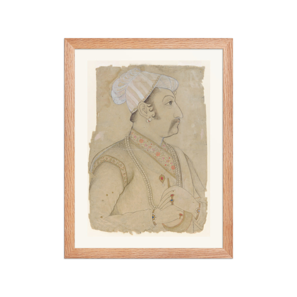 Raja Gaj Singh of Marwar — Restored Rajput Wall Art — view 4