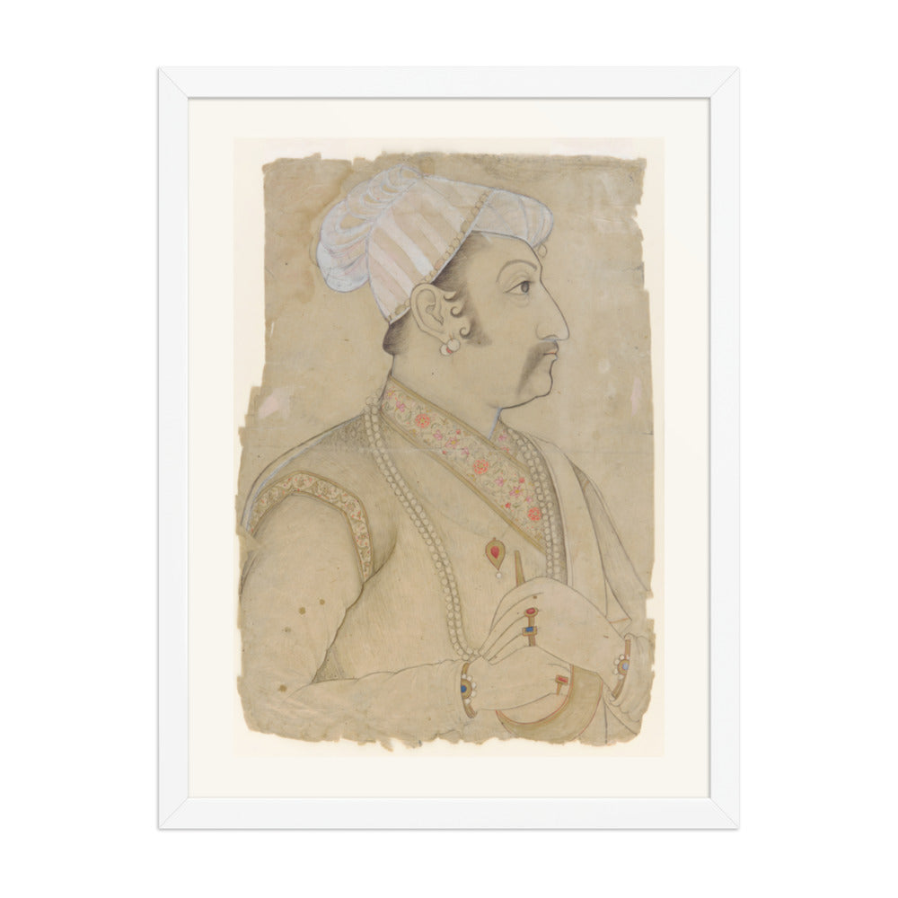 Raja Gaj Singh of Marwar — Restored Rajput Wall Art — view 5