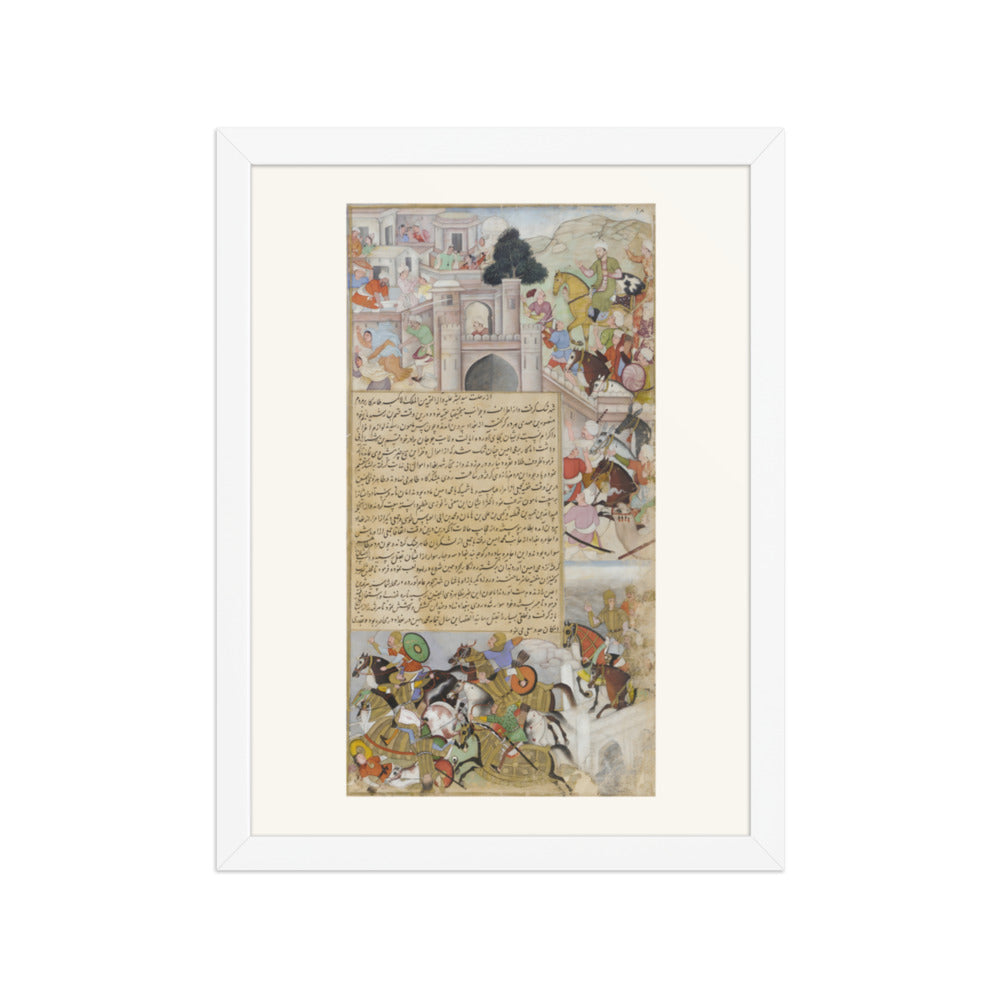 The Siege of Baghdad — Restored Mughal Wall Art — view 6