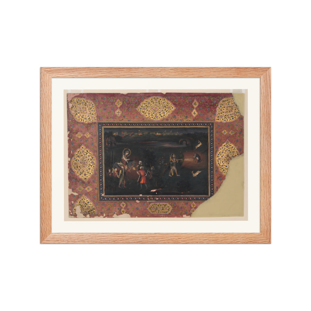 Deer-Stalking by Night — Restored Indian Court Wall Art — view 4
