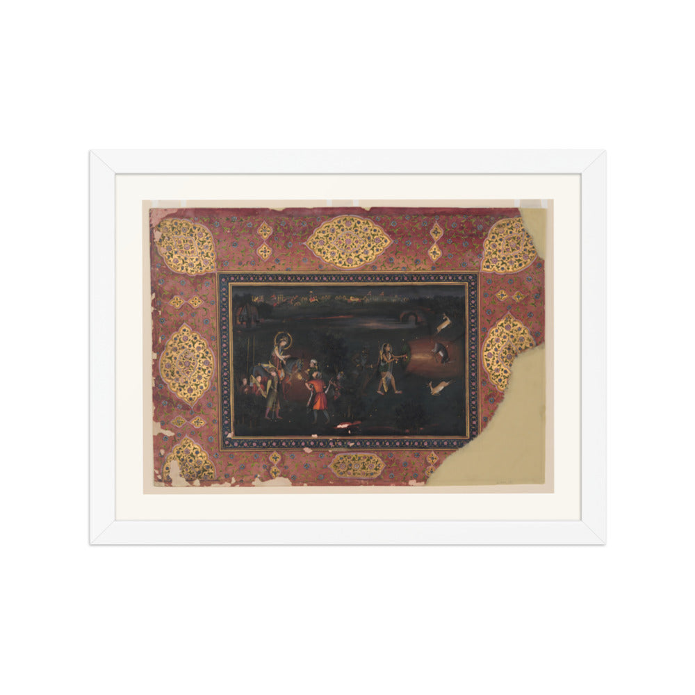 Deer-Stalking by Night — Restored Indian Court Wall Art — view 6