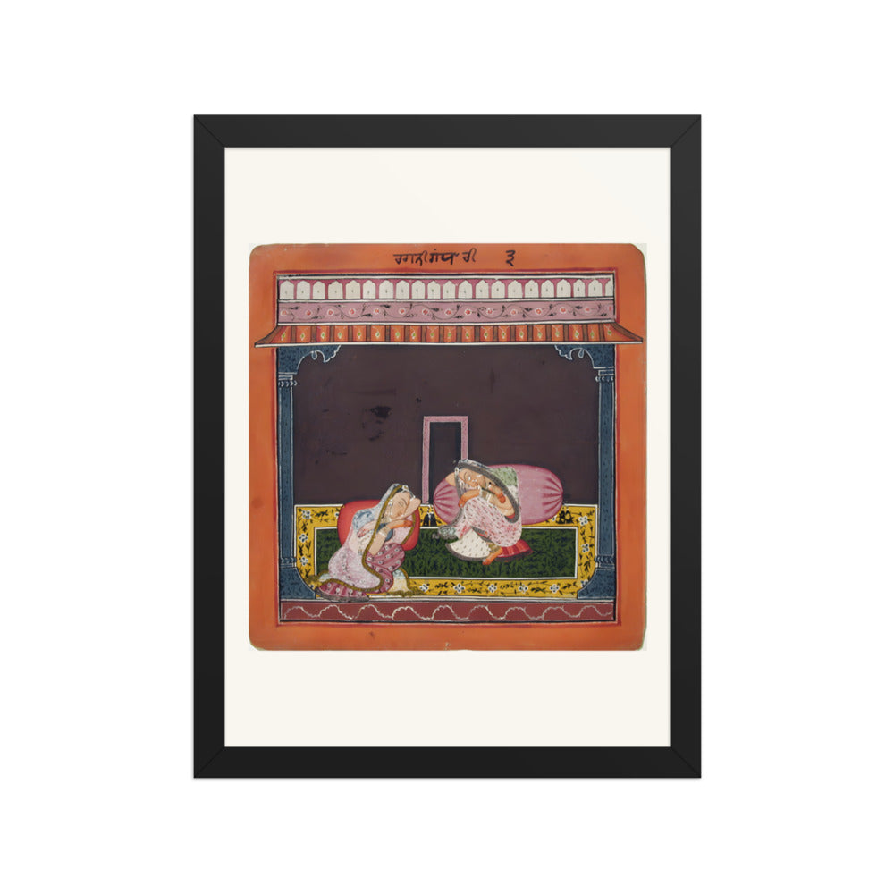 Andhriyari Ragini — Restored Rajput Wall Art — view 2