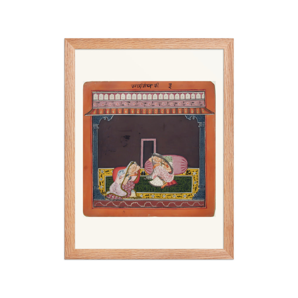 Andhriyari Ragini — Restored Rajput Wall Art — view 4
