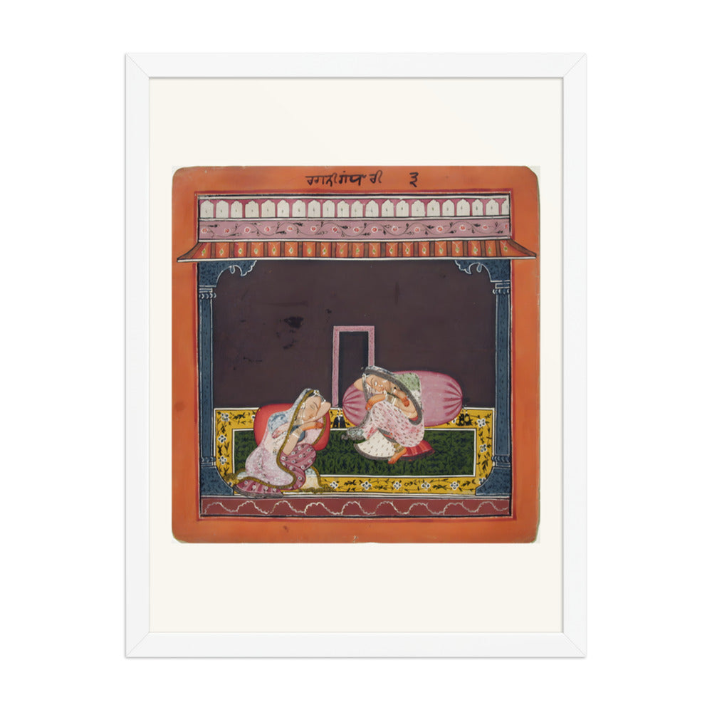 Andhriyari Ragini — Restored Rajput Wall Art — view 5