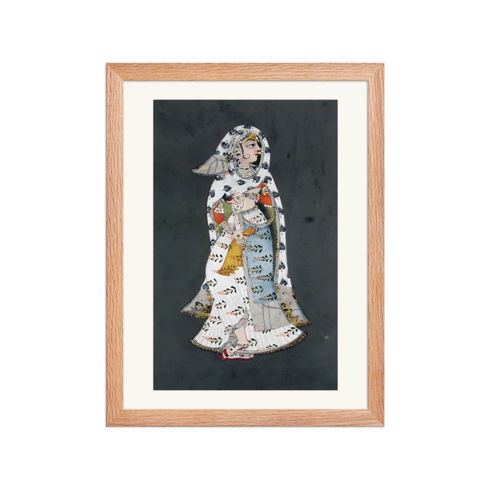 A Bundi Lady in a Floral Sari — view 2