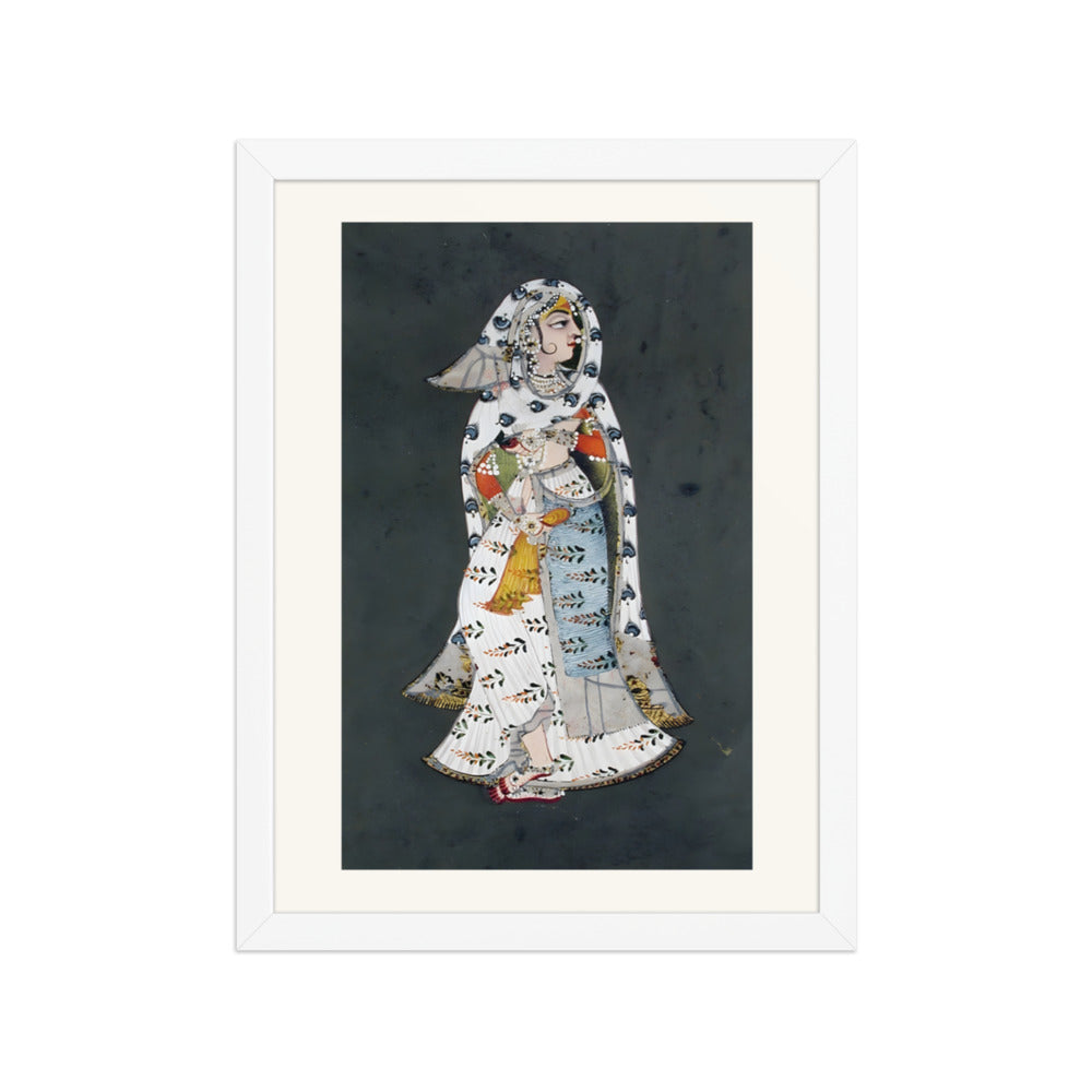 A Bundi Lady in a Floral Sari — view 3