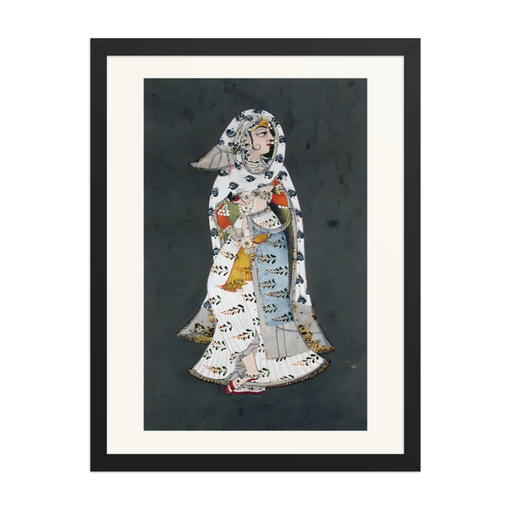 A Bundi Lady in a Floral Sari — view 4