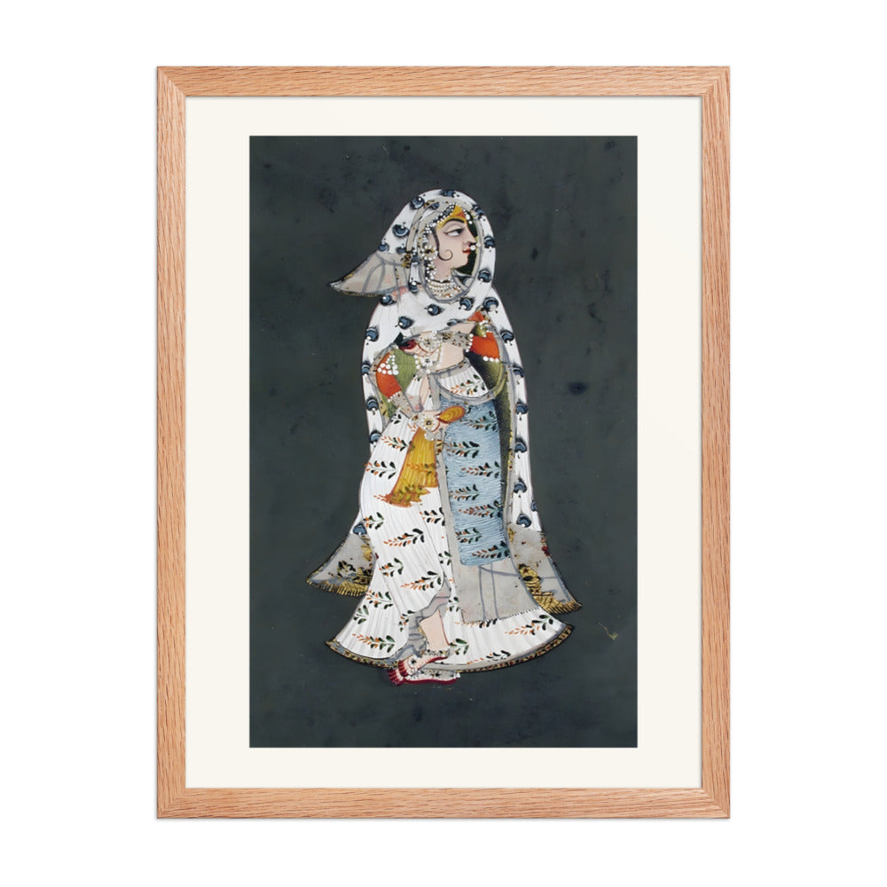 A Bundi Lady in a Floral Sari — view 5