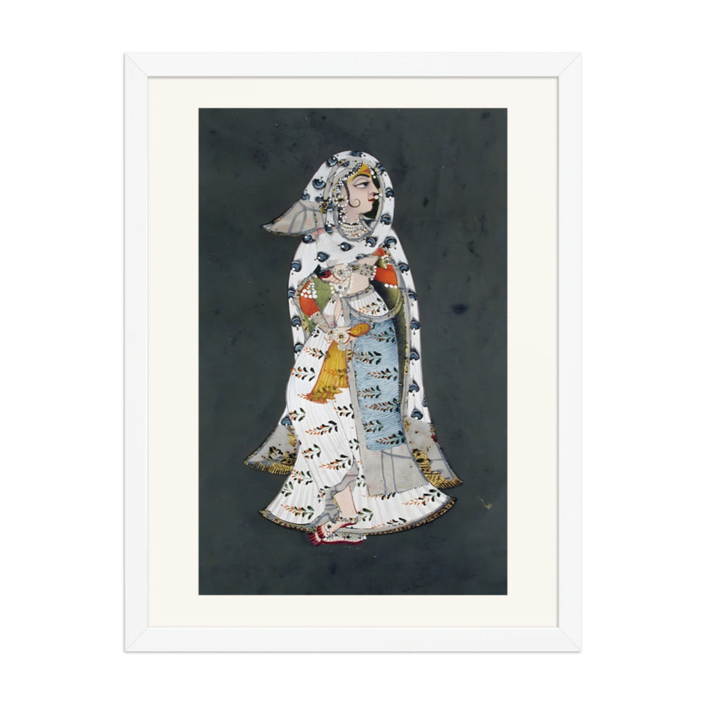 A Bundi Lady in a Floral Sari — view 6