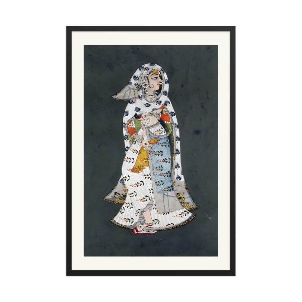 A Bundi Lady in a Floral Sari — view 7