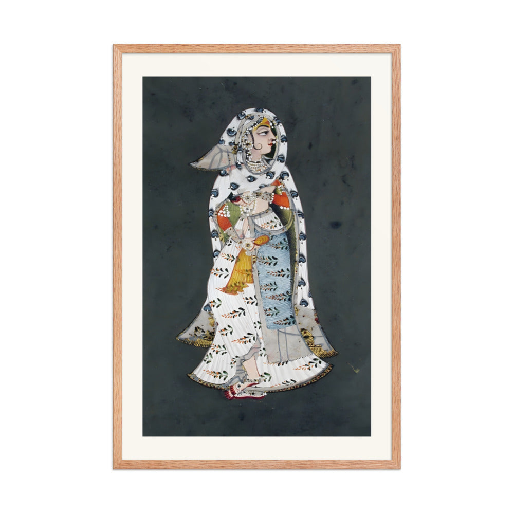 A Bundi Lady in a Floral Sari — view 8