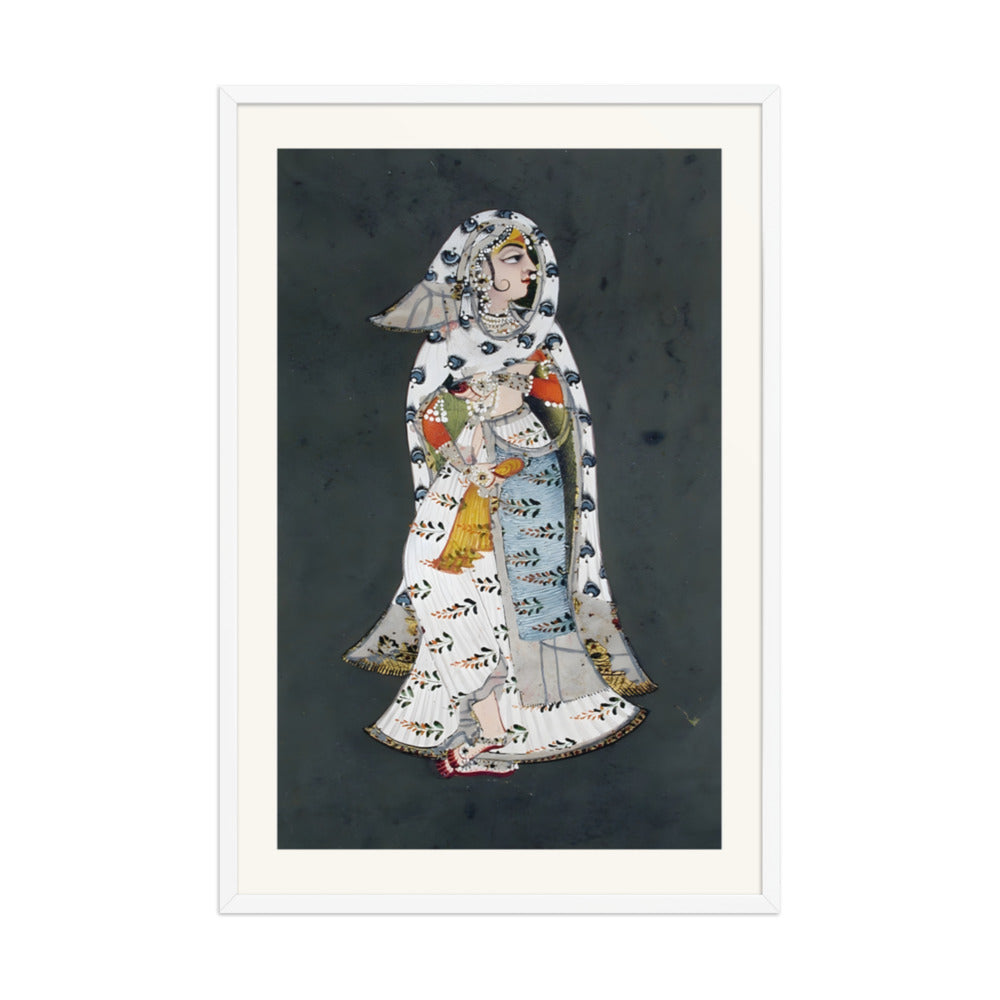 A Bundi Lady in a Floral Sari — view 9