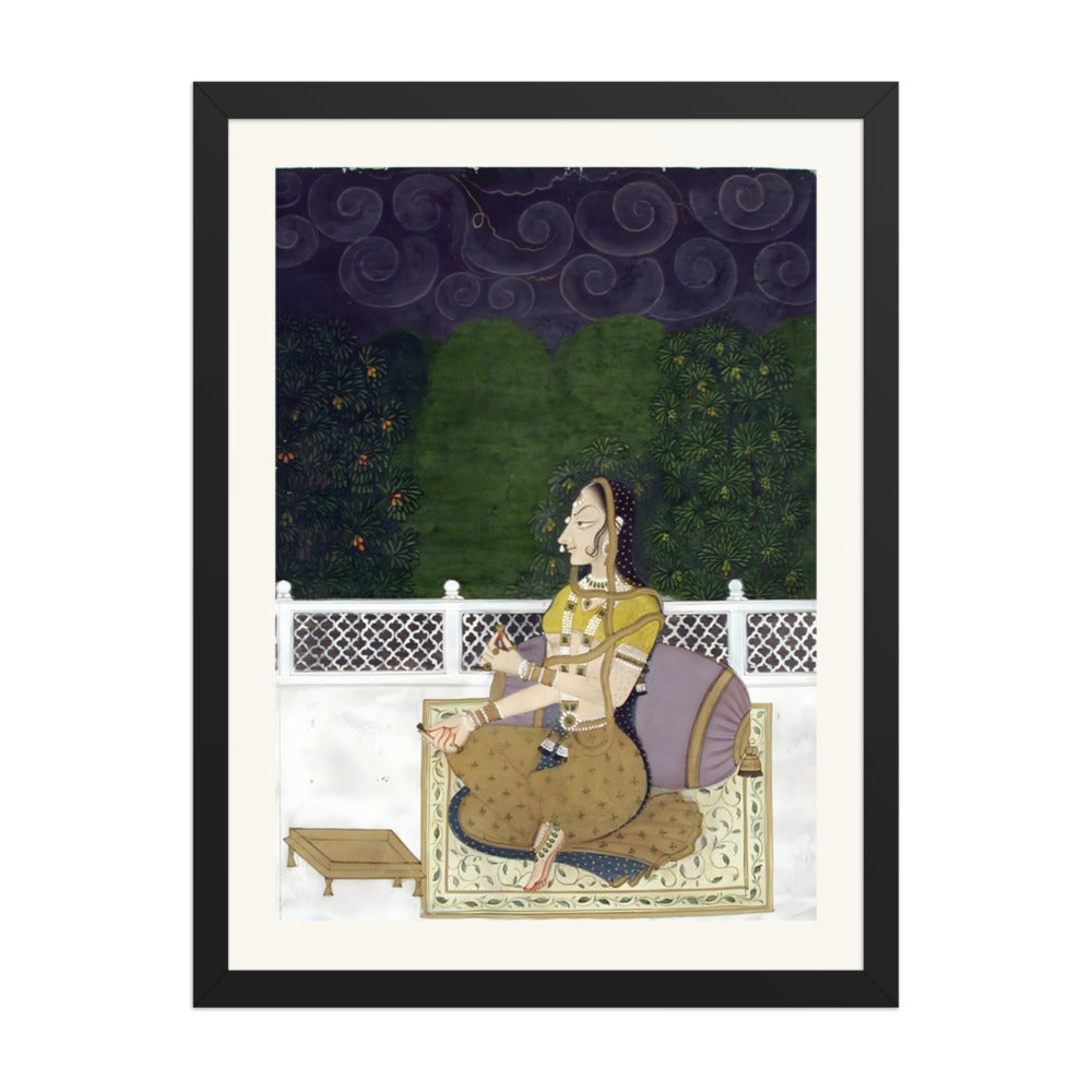 A Kishangarh Beauty Reclining Against a Bolster — view 5