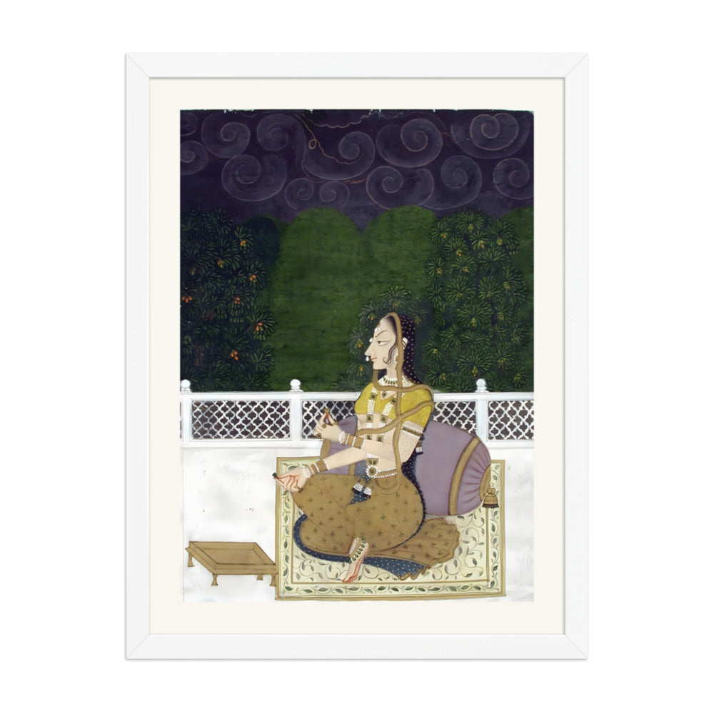 A Kishangarh Beauty Reclining Against a Bolster — view 7