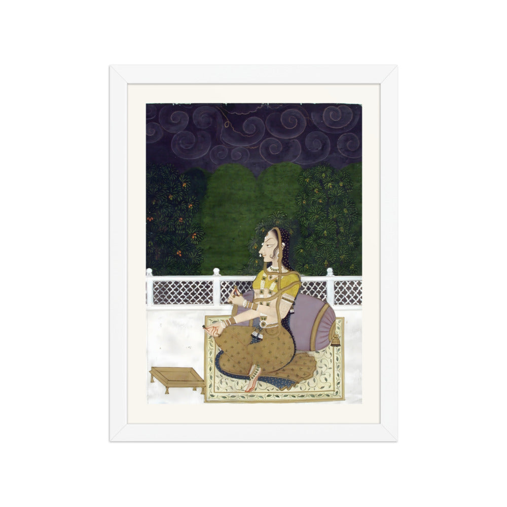 A Kishangarh Beauty Reclining Against a Bolster — view 3