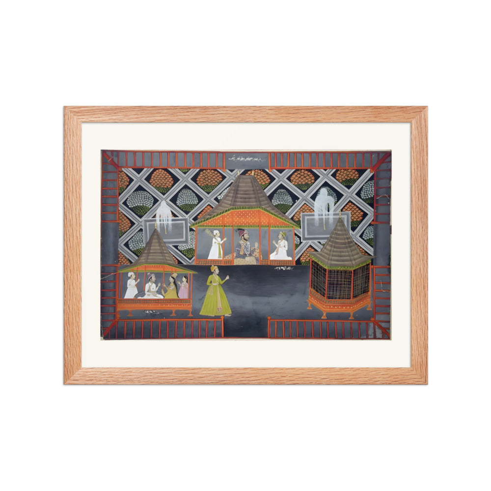 A Nawab and His Sons in a Garden Pavilion — view 2