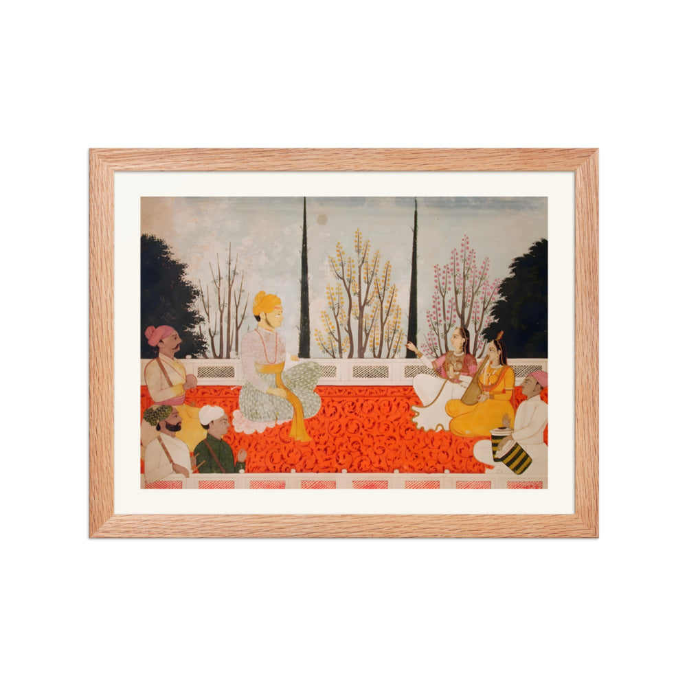A Raja with Musicians on a Terrace — view 2
