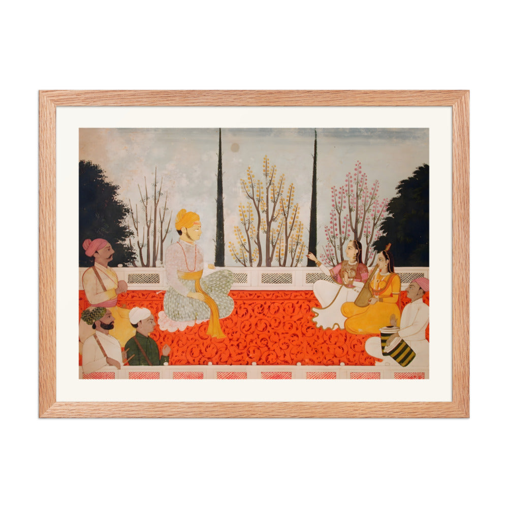 A Raja with Musicians on a Terrace — view 5