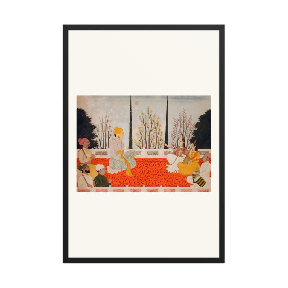 A Raja with Musicians on a Terrace — view 7