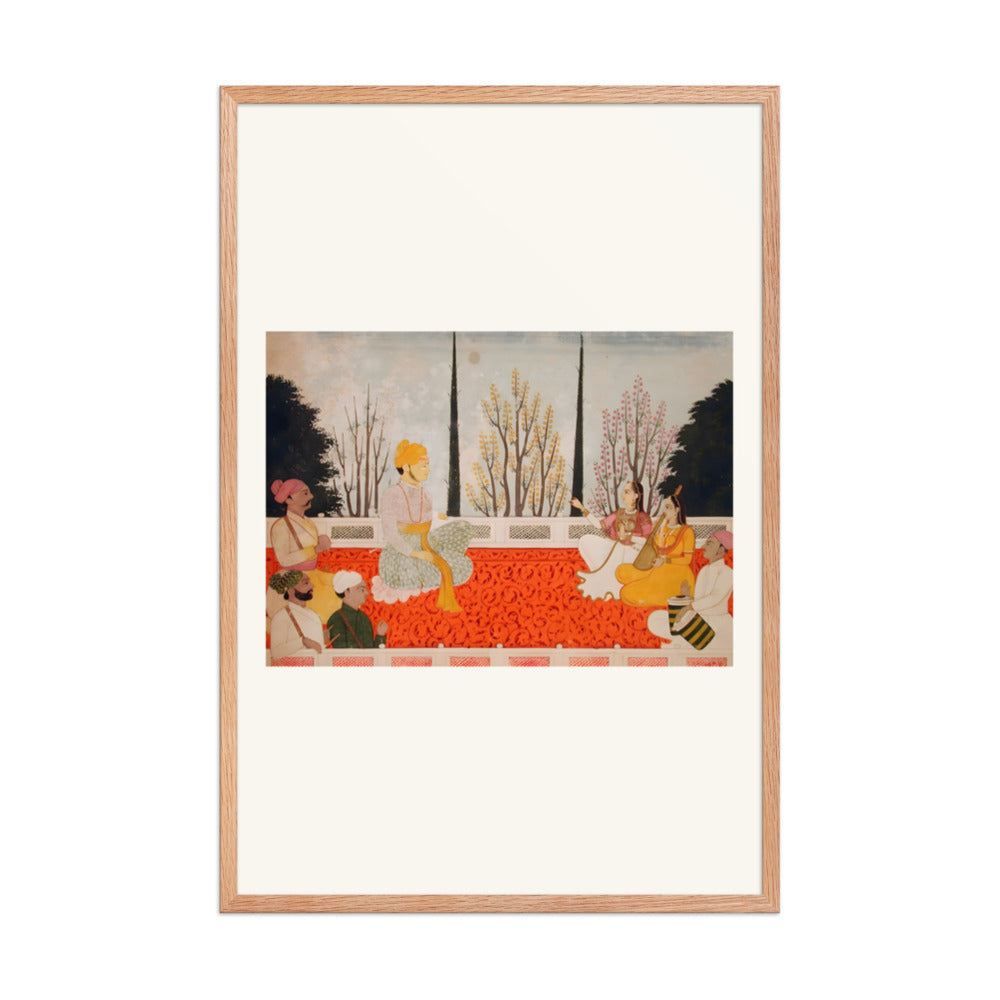 A Raja with Musicians on a Terrace — view 8