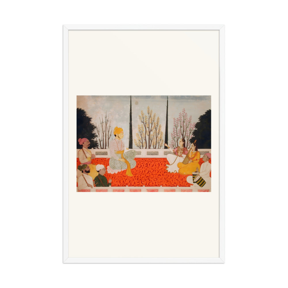 A Raja with Musicians on a Terrace — view 9