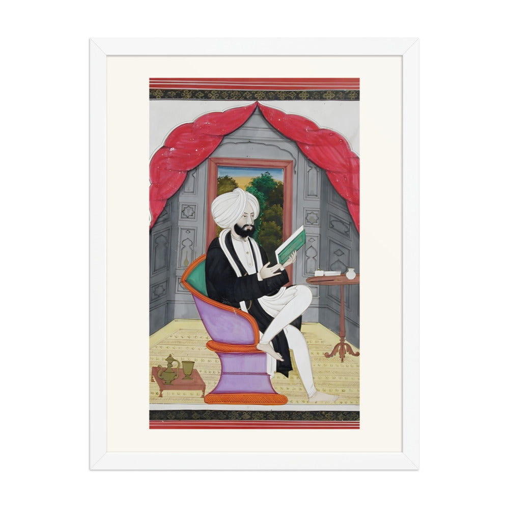A Sikh Sardar Reading by a Window — view 3