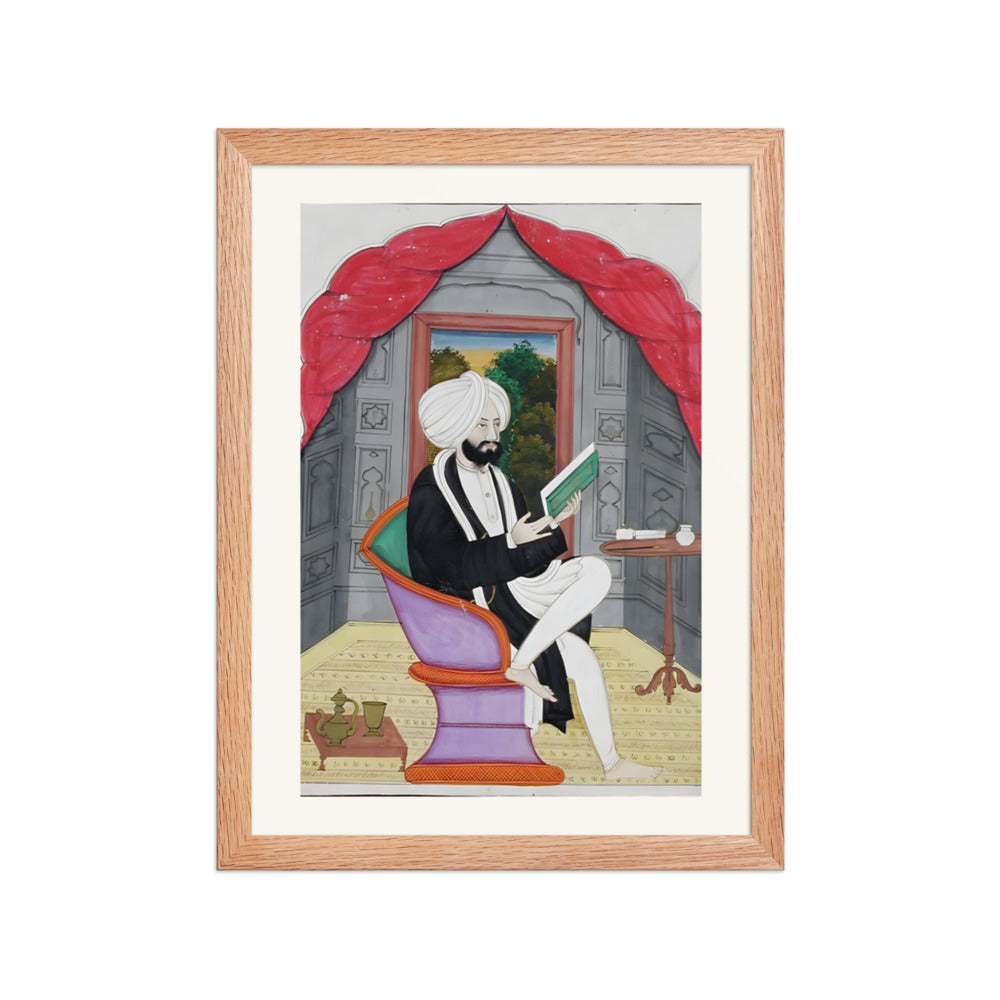 A Sikh Sardar Reading by a Window — view 2