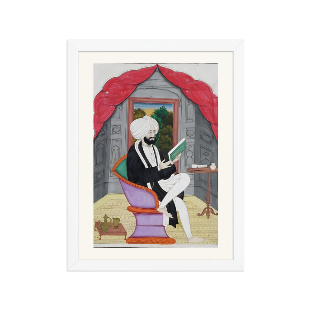 A Sikh Sardar Reading by a Window — view 3