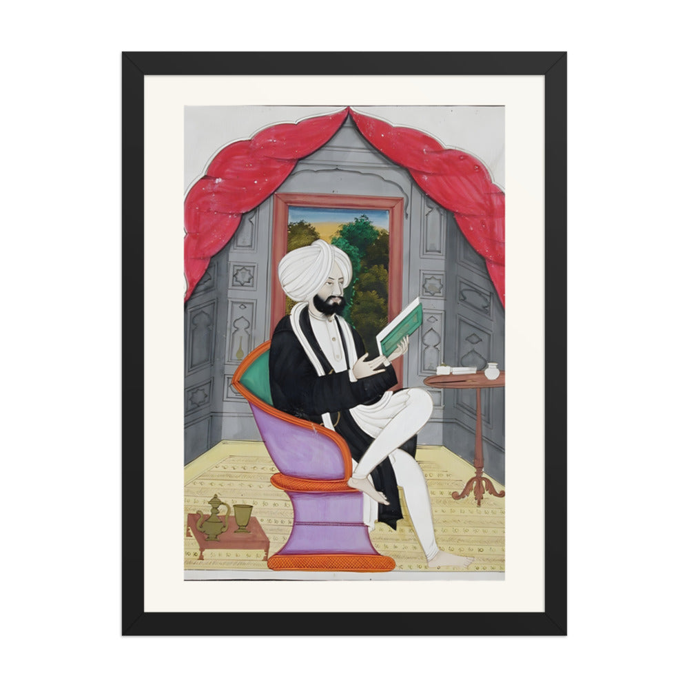 A Sikh Sardar Reading by a Window — view 4