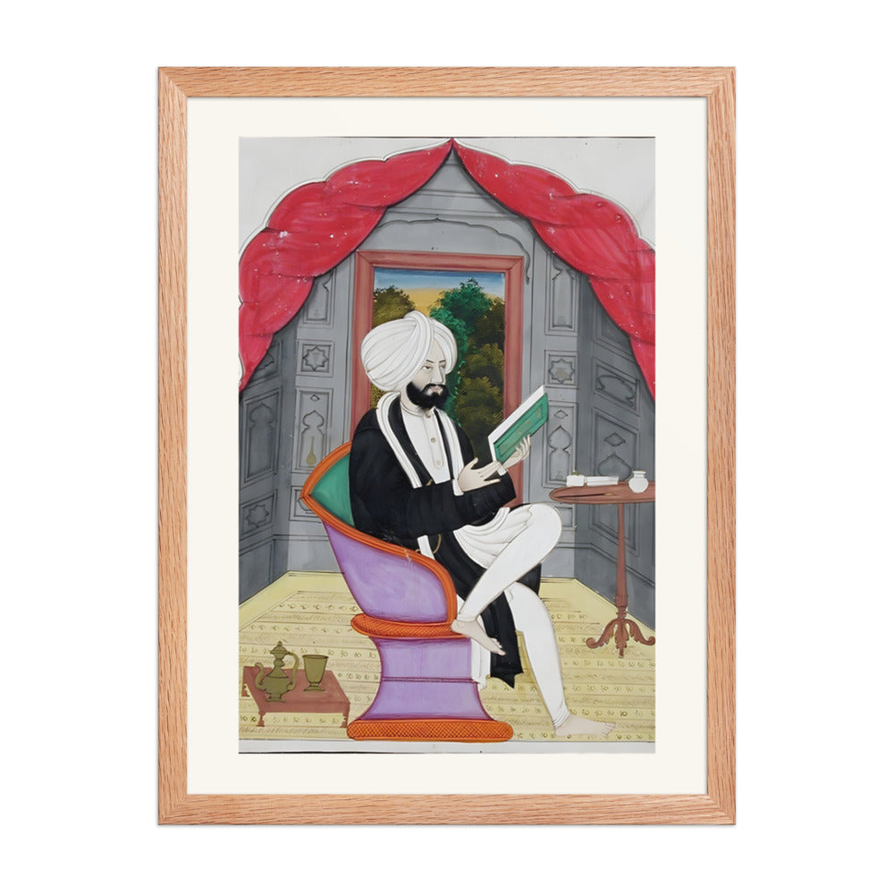 A Sikh Sardar Reading by a Window — view 5