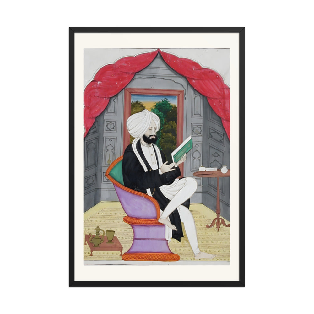 A Sikh Sardar Reading by a Window — view 7