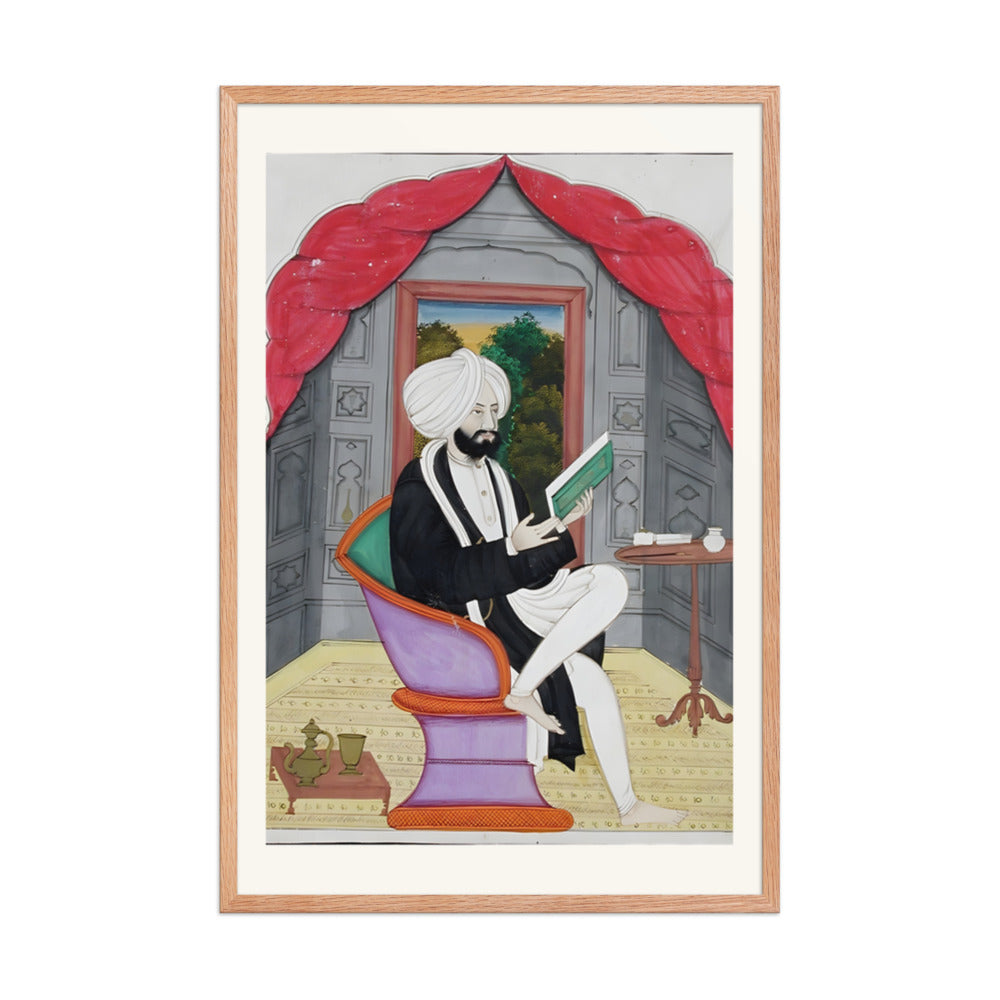 A Sikh Sardar Reading by a Window — view 8