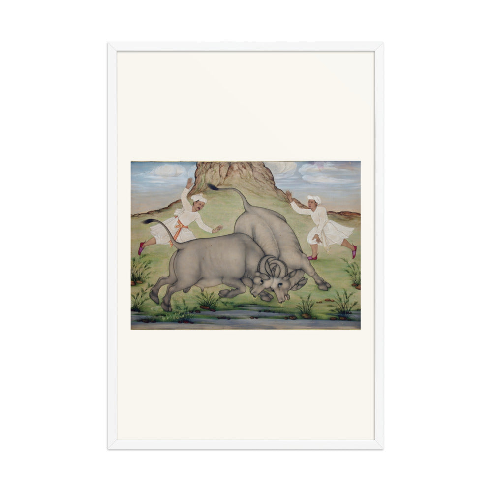 A Fight Between Two Buffalo — view 9