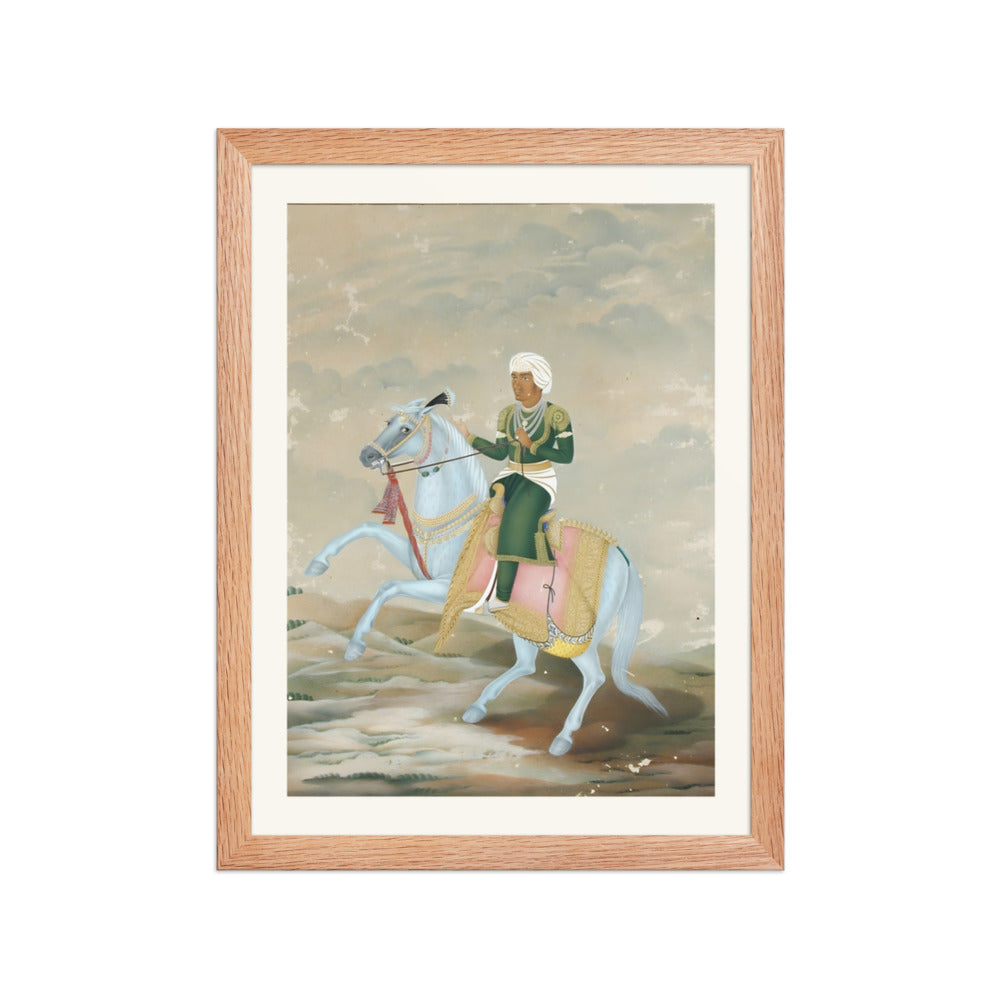 A Horseman on a Dappled Blue Horse — view 2