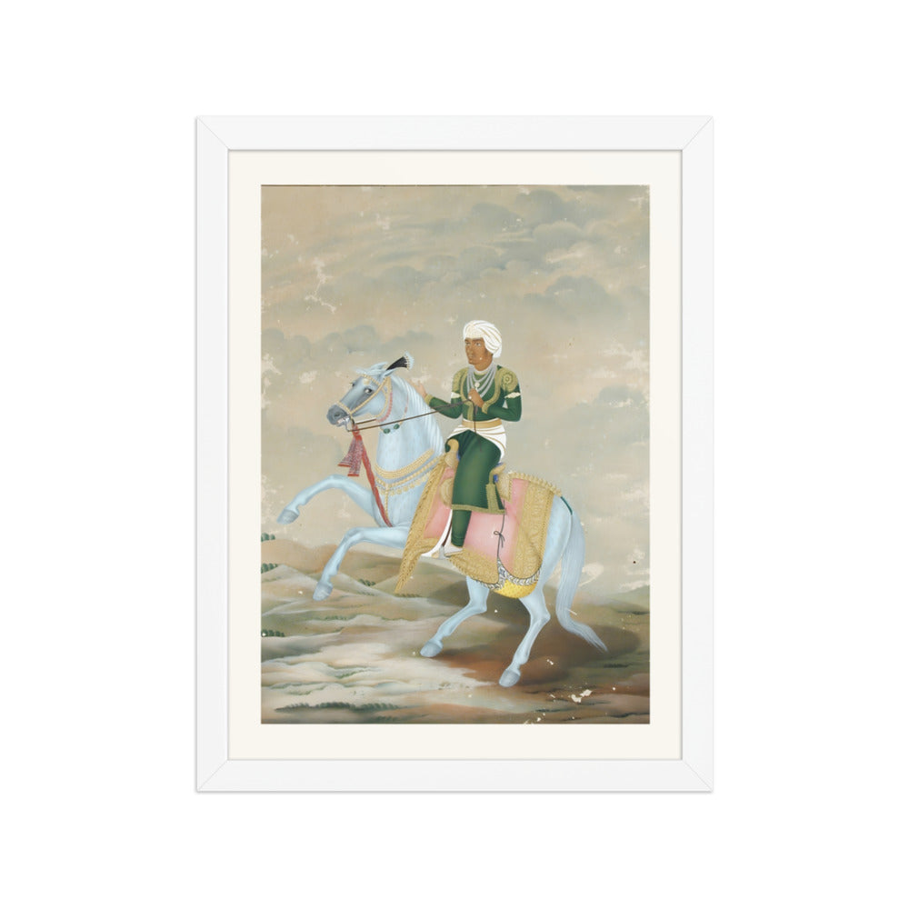 A Horseman on a Dappled Blue Horse — view 3