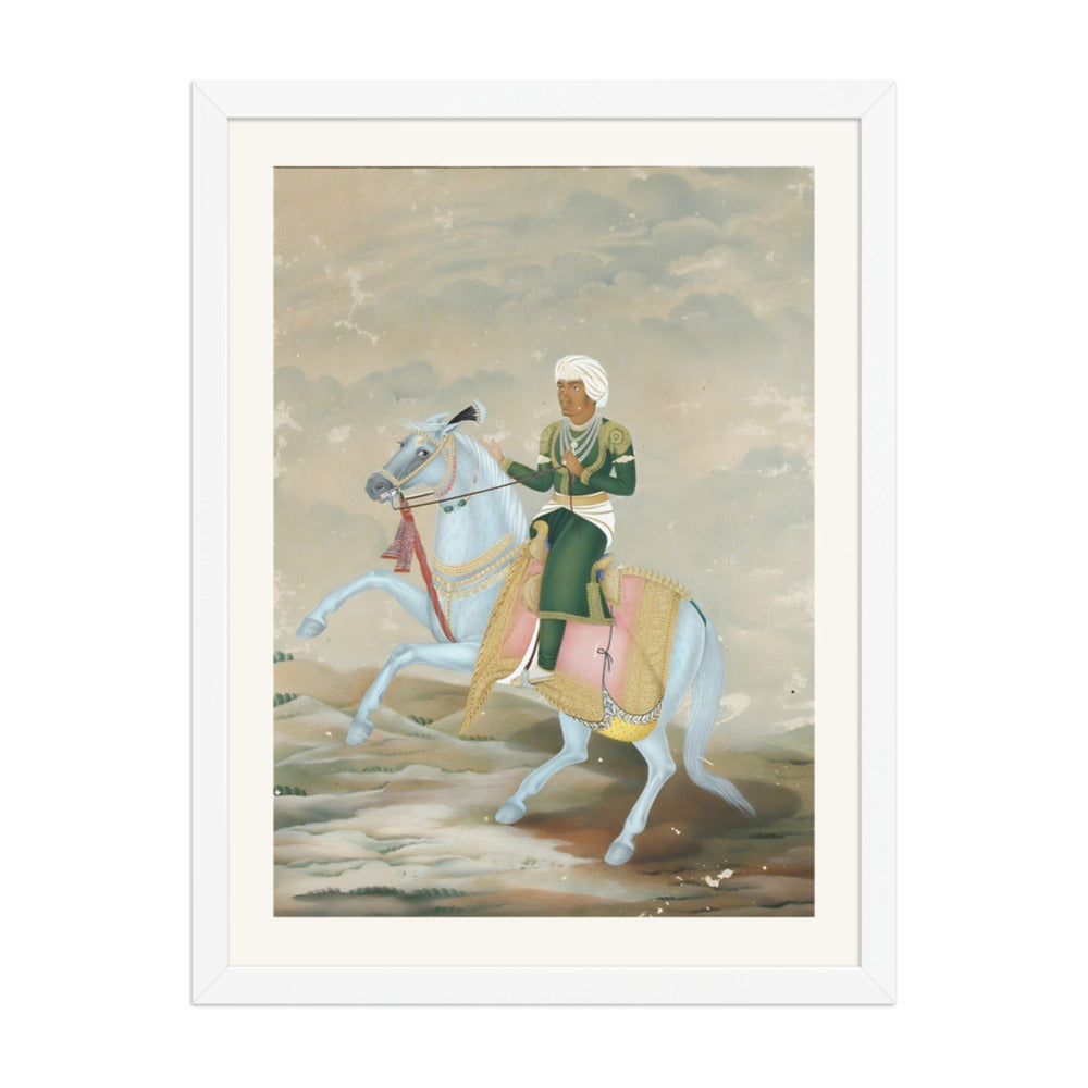 A Horseman on a Dappled Blue Horse — view 6