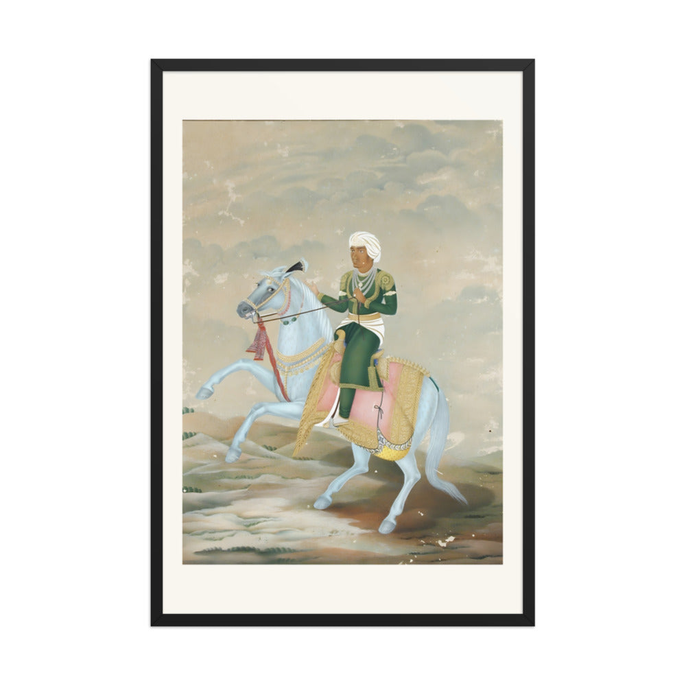 A Horseman on a Dappled Blue Horse — view 7
