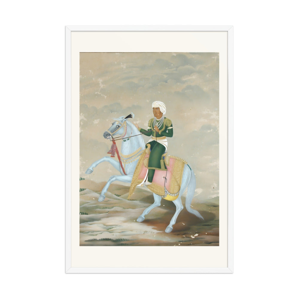 A Horseman on a Dappled Blue Horse — view 9