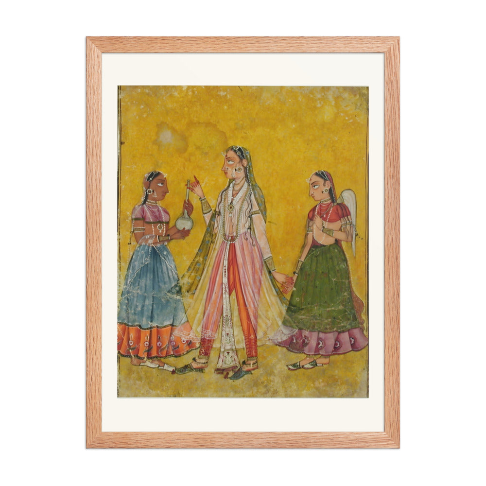 A Lady Between Two Maids — view 2