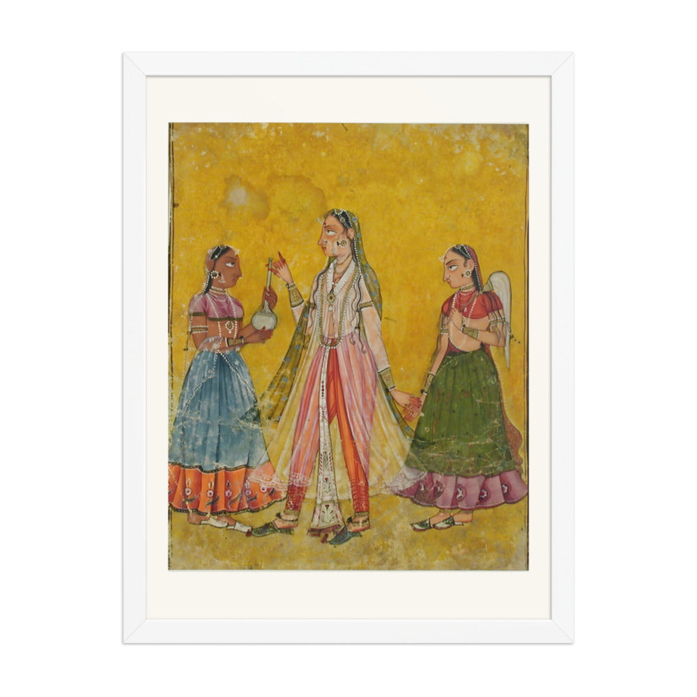 A Lady Between Two Maids — view 3