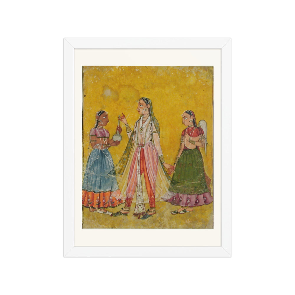 A Lady Between Two Maids — view 3