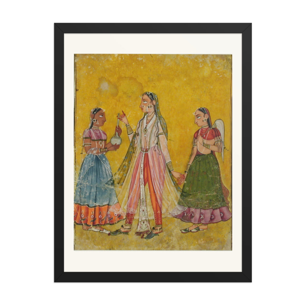 A Lady Between Two Maids — view 4