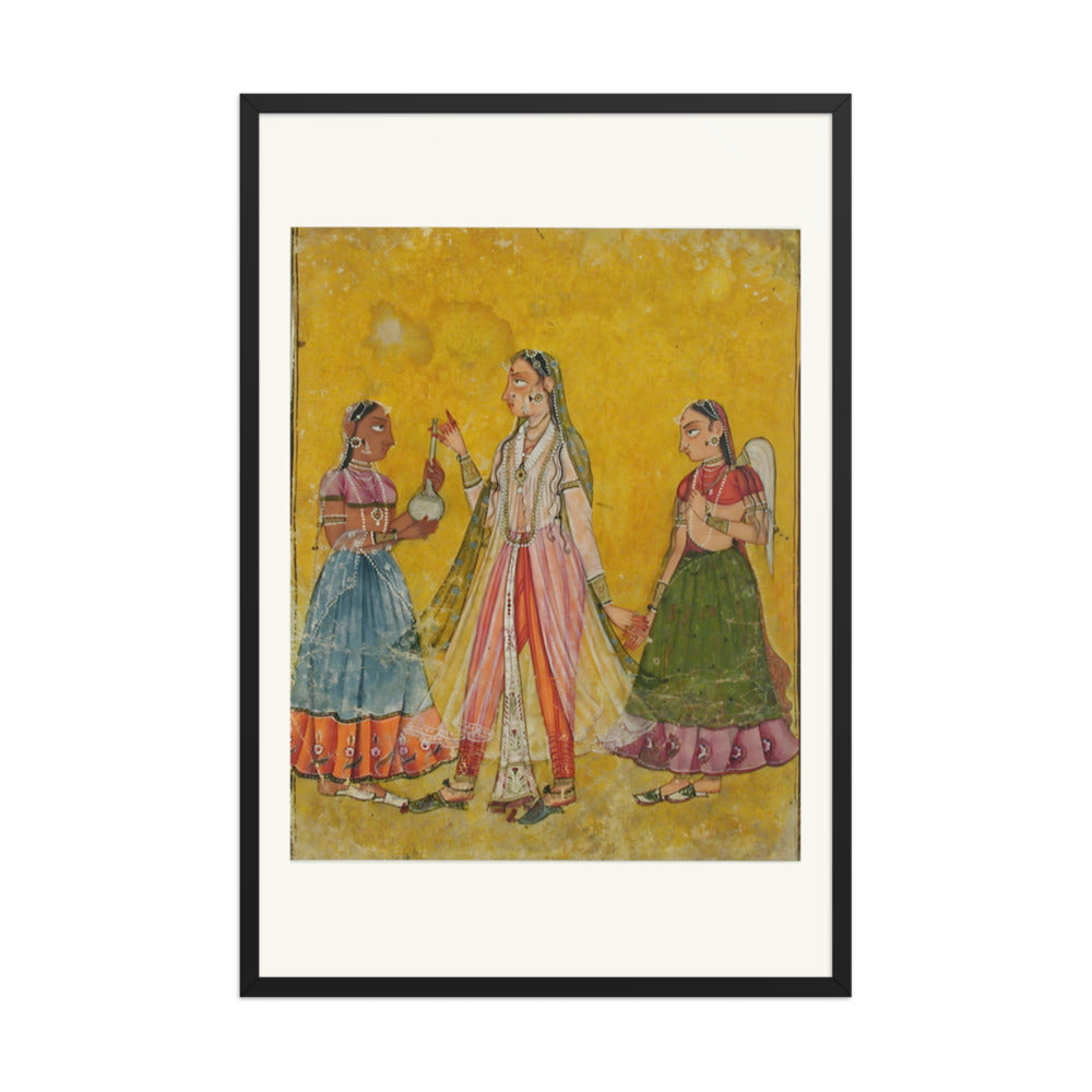 A Lady Between Two Maids — view 7