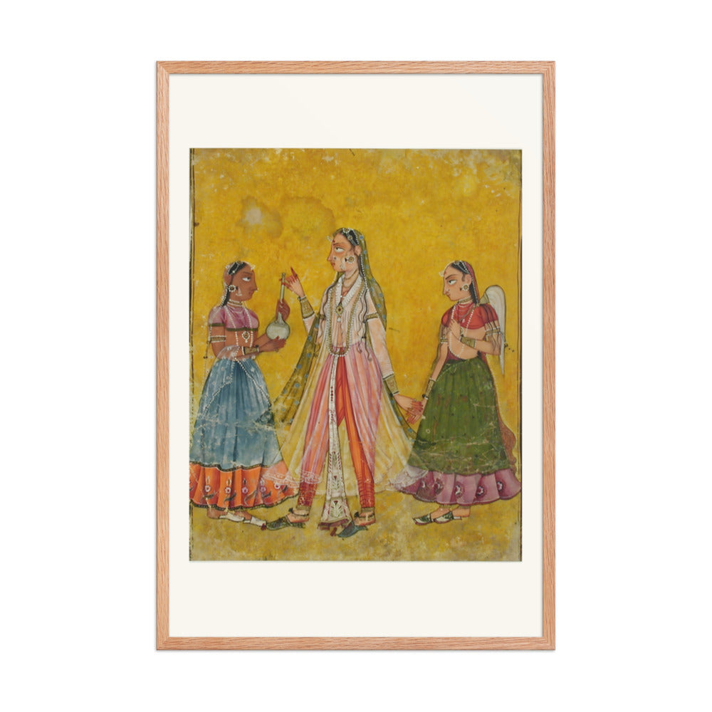 A Lady Between Two Maids — view 8