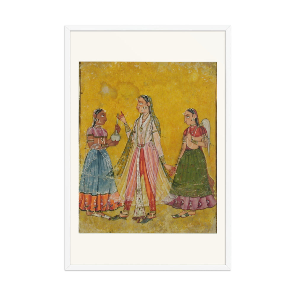A Lady Between Two Maids — view 9