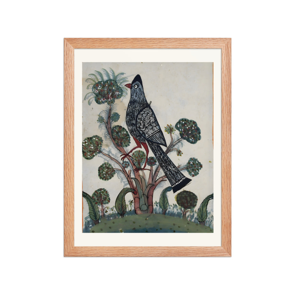 A Bird in a Flowering Tree — Painted by the Young Prince of Ghanerao — view 2
