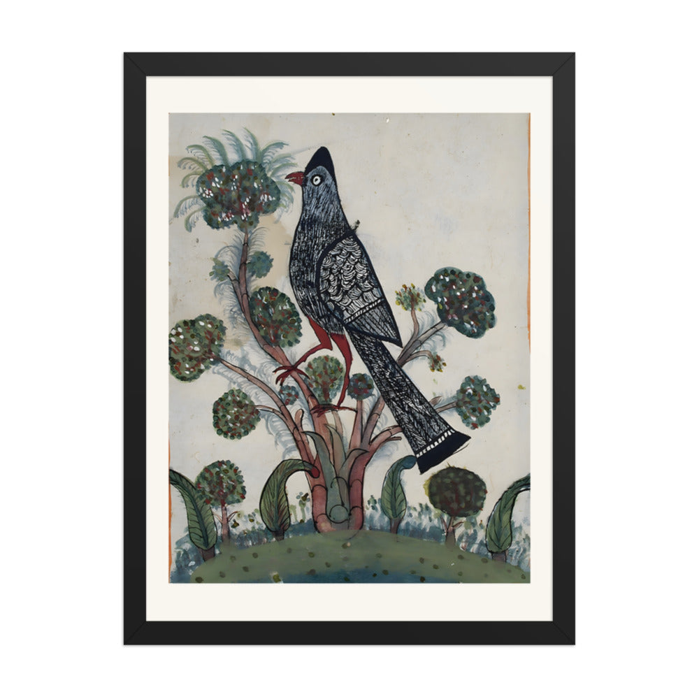 A Bird in a Flowering Tree — Painted by the Young Prince of Ghanerao — view 4