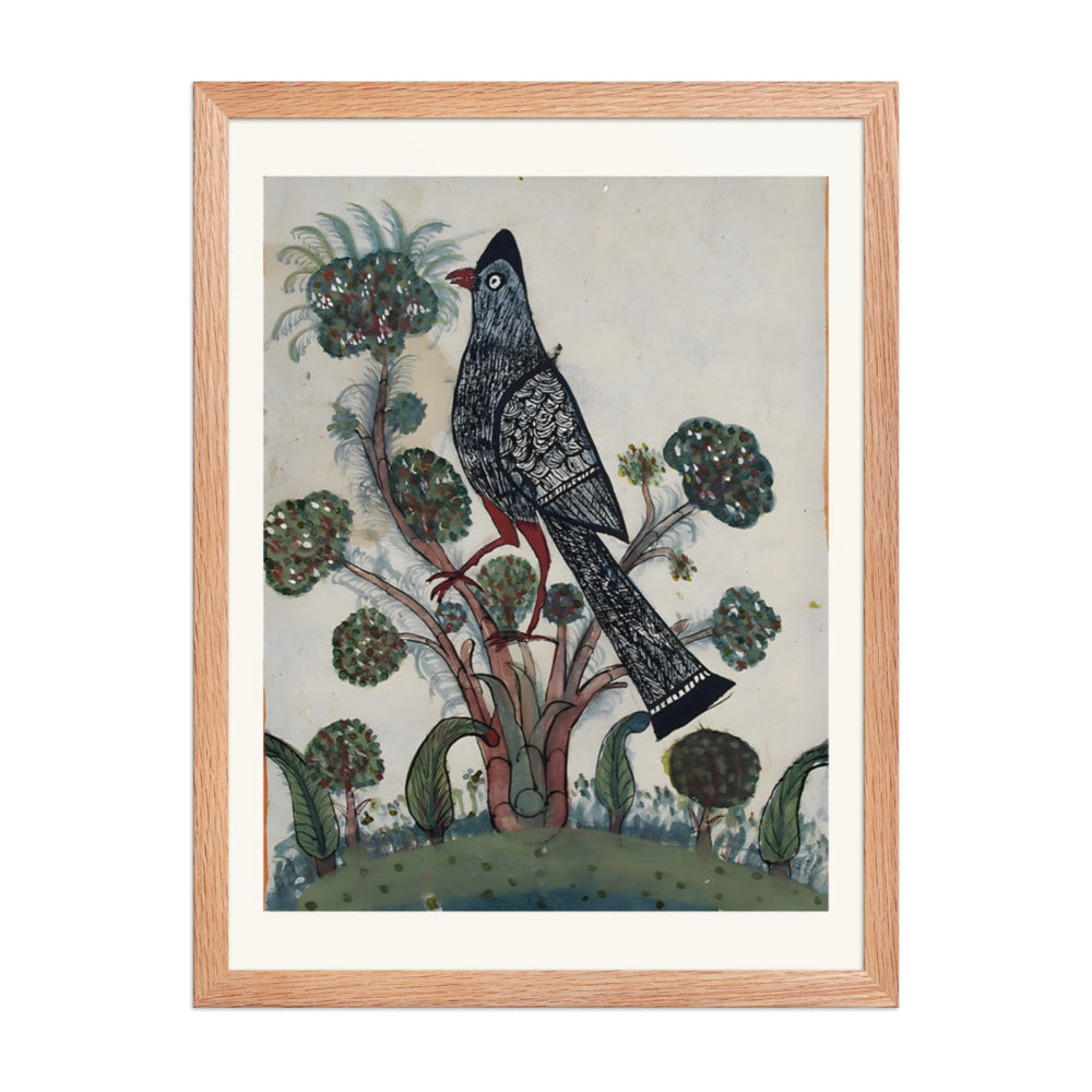 A Bird in a Flowering Tree — Painted by the Young Prince of Ghanerao — view 5