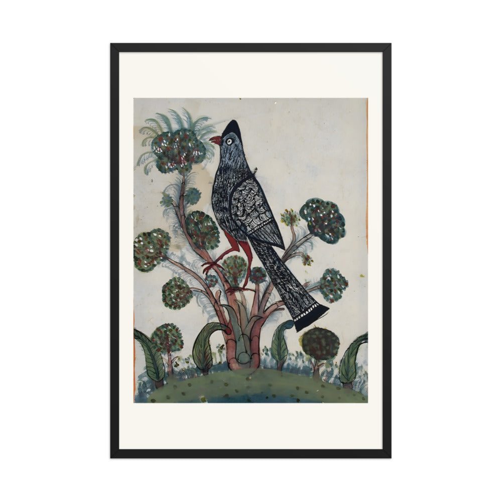 A Bird in a Flowering Tree — Painted by the Young Prince of Ghanerao — view 7