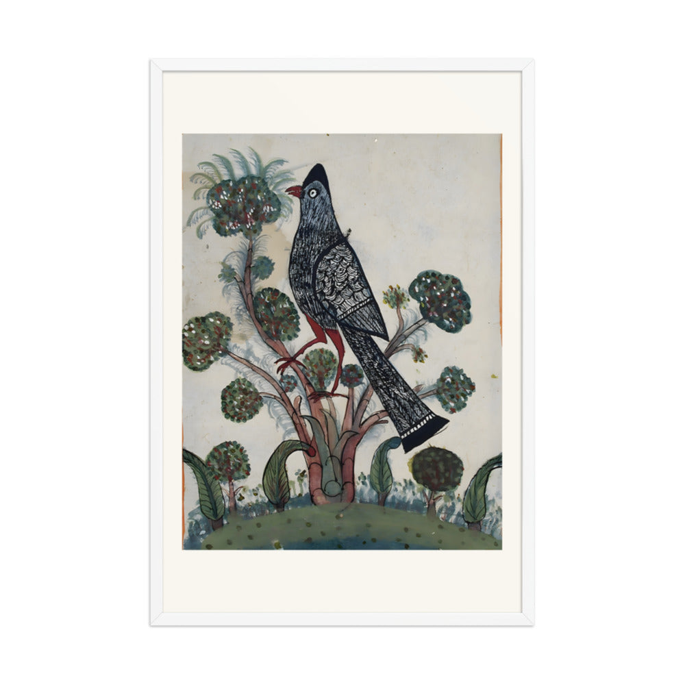 A Bird in a Flowering Tree — Painted by the Young Prince of Ghanerao — view 9